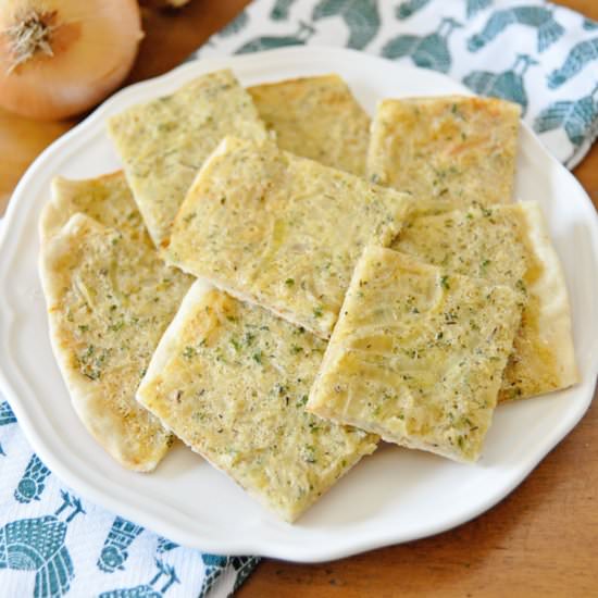 Spanish Flatbread with Onions