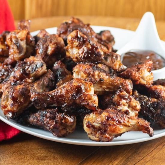 Grilled BBQ Chicken Drumettes