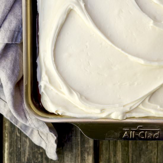 Frosted Banana Cake