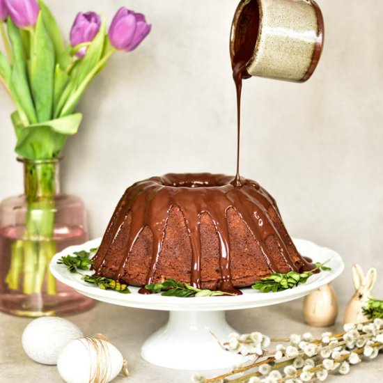 Chocolate orange bundt cake