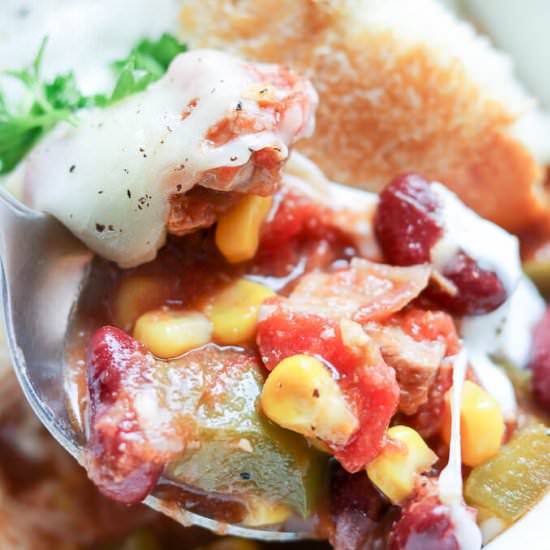 Slow Cooker Pork Corn Stew