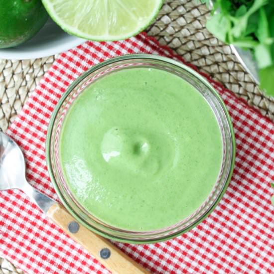 Creamy Cilantro Lime Dressing