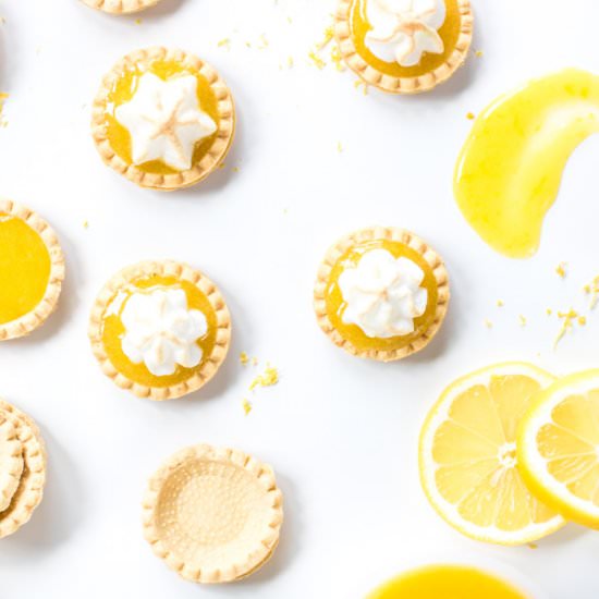 LEMON CURD TARTLETS
