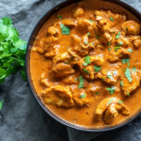 LOW CARB INSTANT POT BUTTER CHICKEN