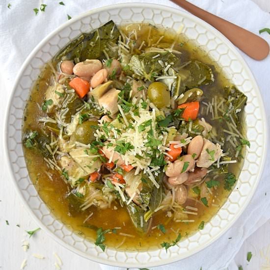 Tuscan Chicken Soup