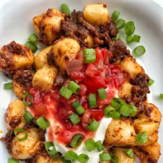 Queso Fundido Mini Dumplings