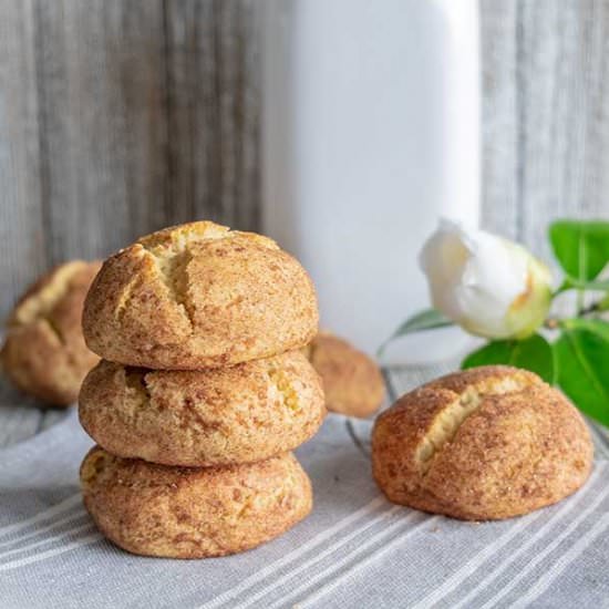 Healthier Gluten-Free Snickerdoodle