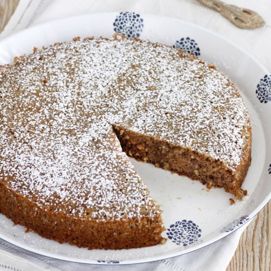 Hazelnut Praline Cake
