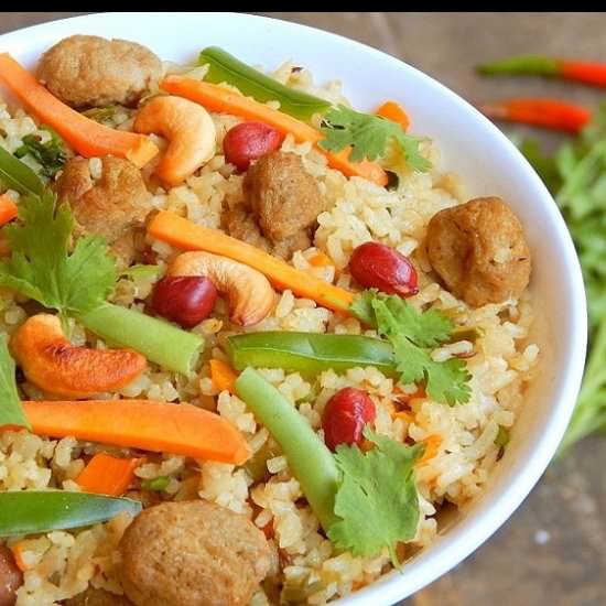 veg pulao recipe in pressure cooker