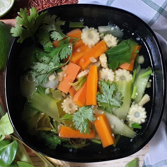 Vegan Thai TomYum Soup recipe