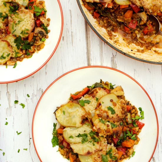 Lentil Vegetable Hotpot
