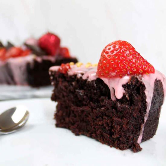 Chocolate Strawberry Cake