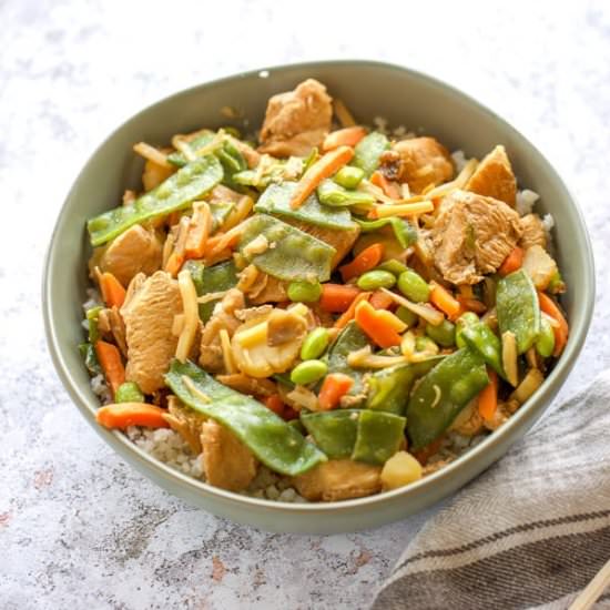 Instant Pot Chicken Stir Fry