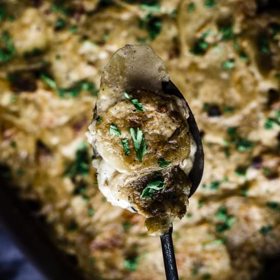 Scalloped Potatoes with Bacon