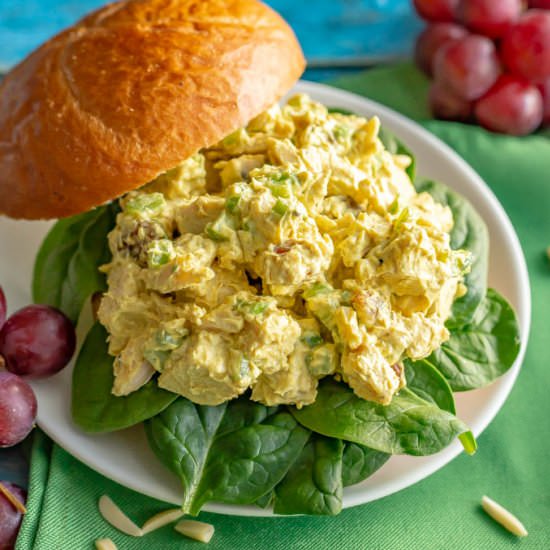 Healthy Curry Chicken Salad