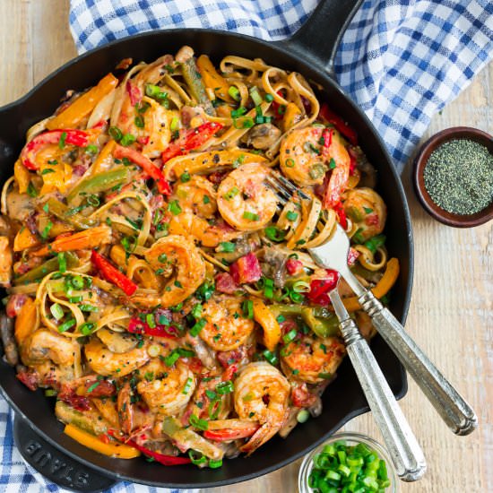 Cajun Shrimp Pasta