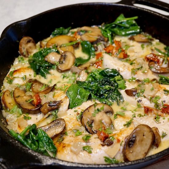 One Pan Skillet Chicken