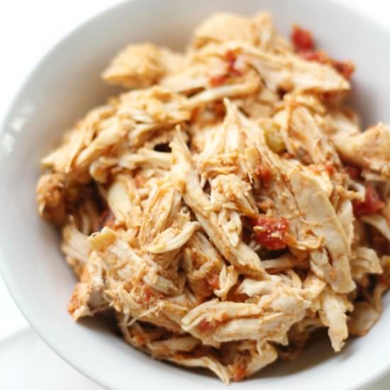 Slow Cooker Taco Chicken (GF/P/AF)