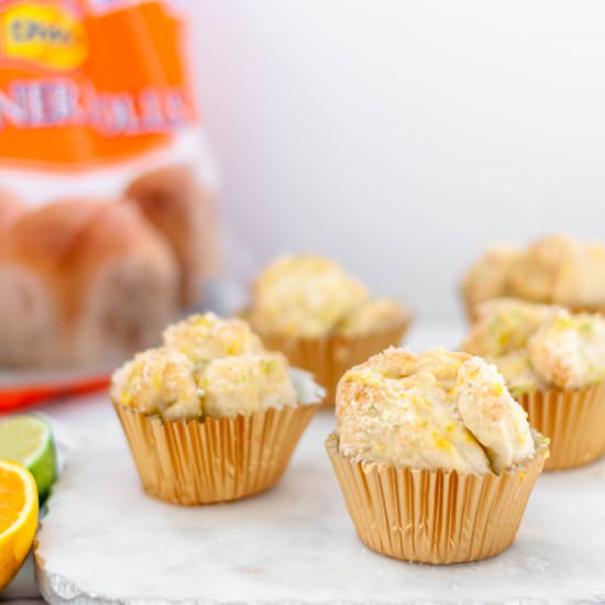 Citrus Monkey Bread Muffins