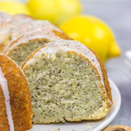 Lemon Poppy Seed Pound Cake