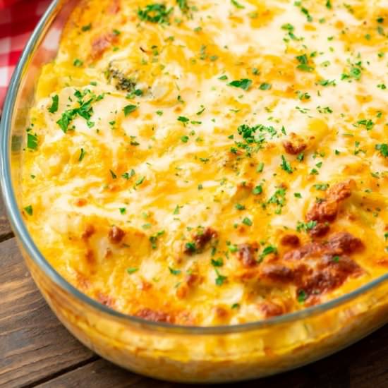Cheesy Vegetable Casserole