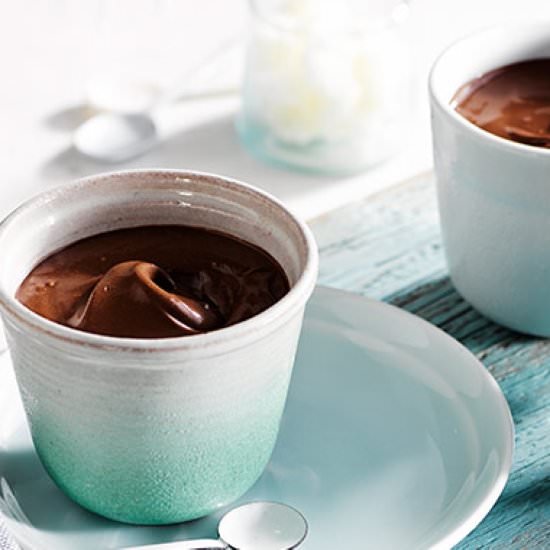 Amazing dairy-free chocolate mousse