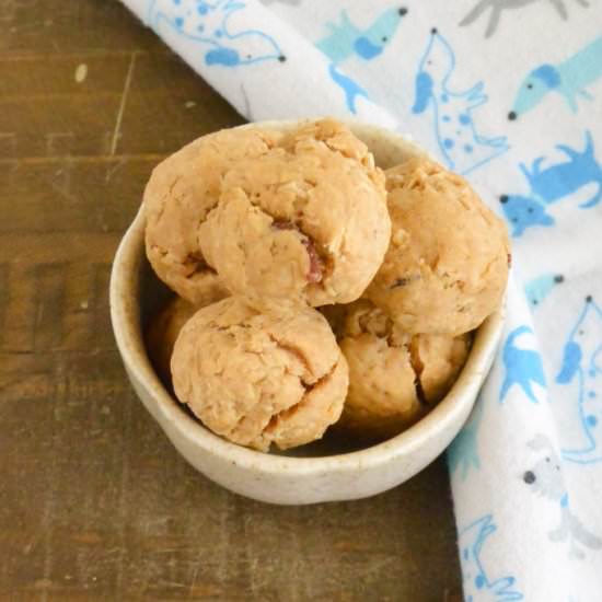 Banana Bacon Dog Treats