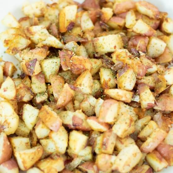 Crispy Roasted Old Bay Potatoes