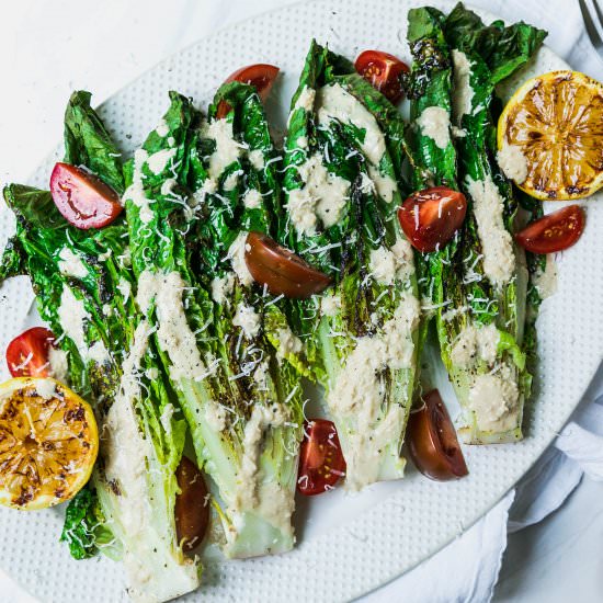 Grilled Caesar Salad