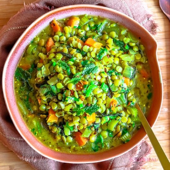 CELERY SPLIT PEA DINNER RECIPE