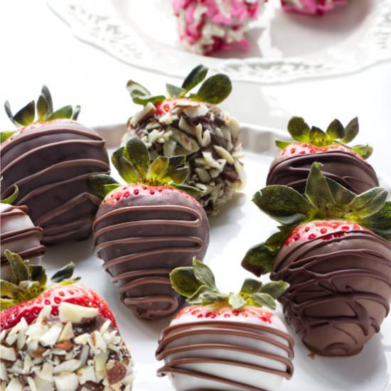 chocolate covered strawberries