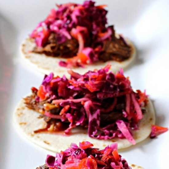 Braised Beef Tacos