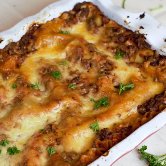Classic Meat Lasagna