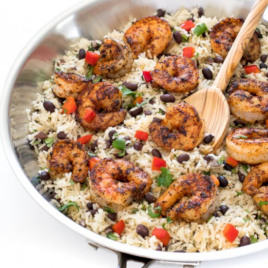 Cilantro Lime Shrimp and Rice