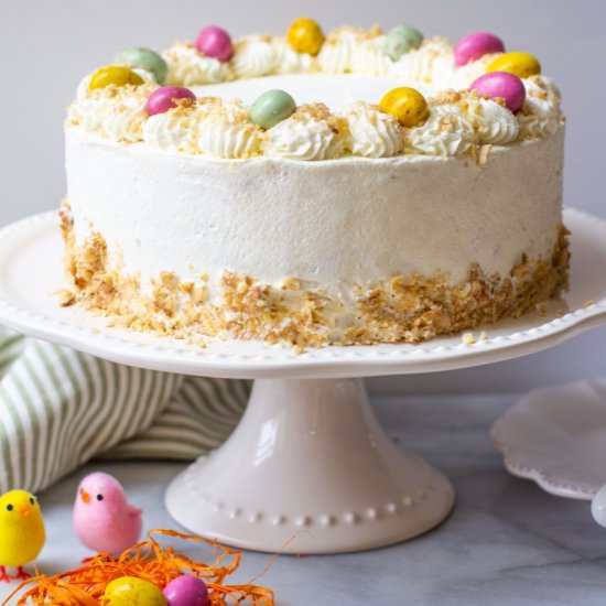 Apricot Cream Cake (with Video)