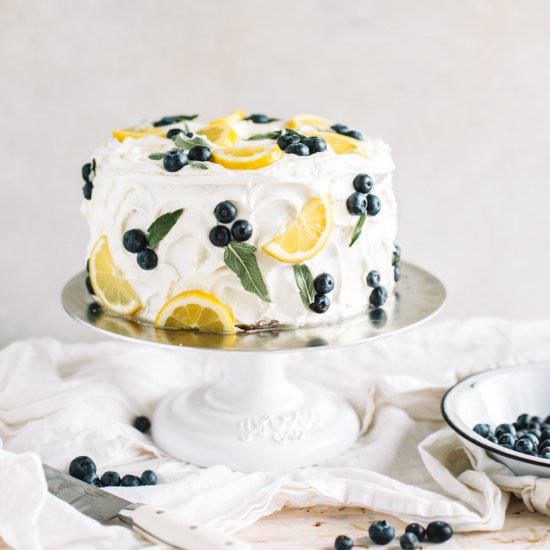 Lemon Blueberry Cake