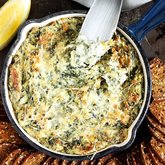 Baked Spinach and Artichoke Dip