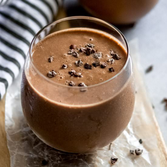 Chocolate Smoothie with a Kick