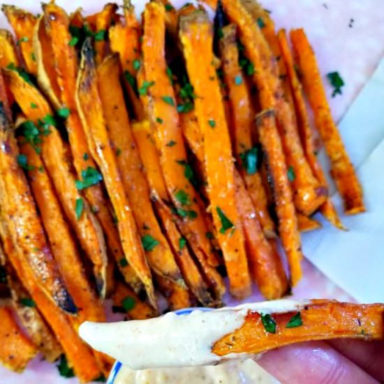 Air Fryer Cajun Sweet Potato Fries