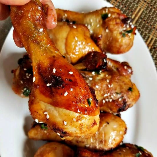 Air Fryer Asian Chicken Drumsticks