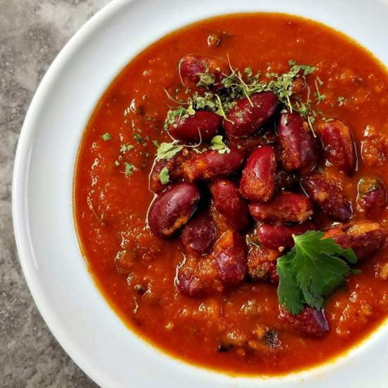 Easy Red Kidney Bean Curry