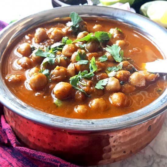 Chickpea Curry- Punjabi Chole