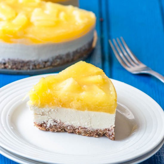 Pineapple cheesecake