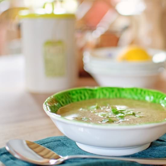 Watercress soup