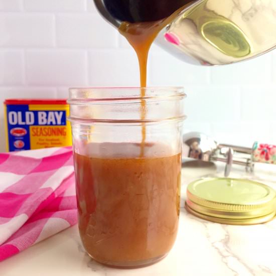 Old Bay Caramel Sauce