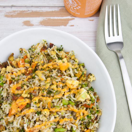 Vegan Fried Rice with “Egg”