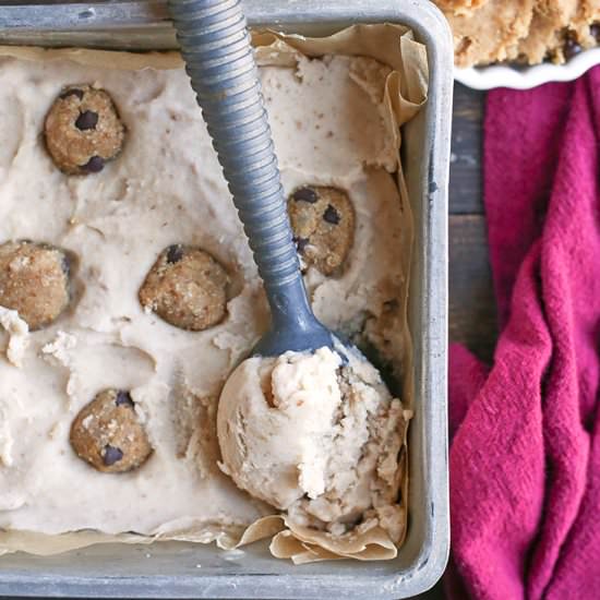 Paleo Cookie Dough Ice Cream