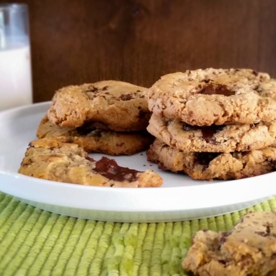 Gluten-free Chocolate Chunk Cookies