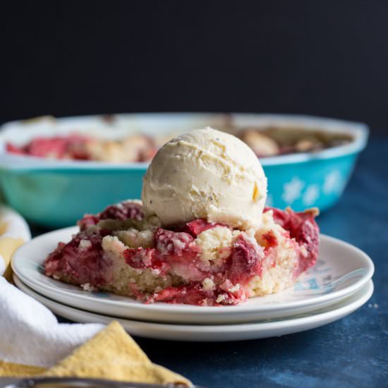 Strawberry Dump Cake