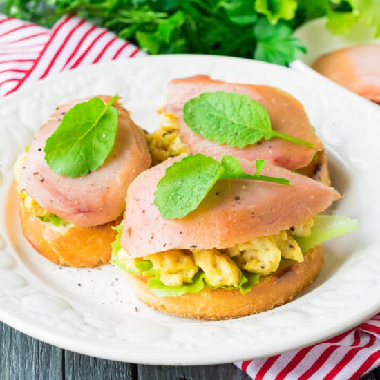Scrambled Egg and Toast